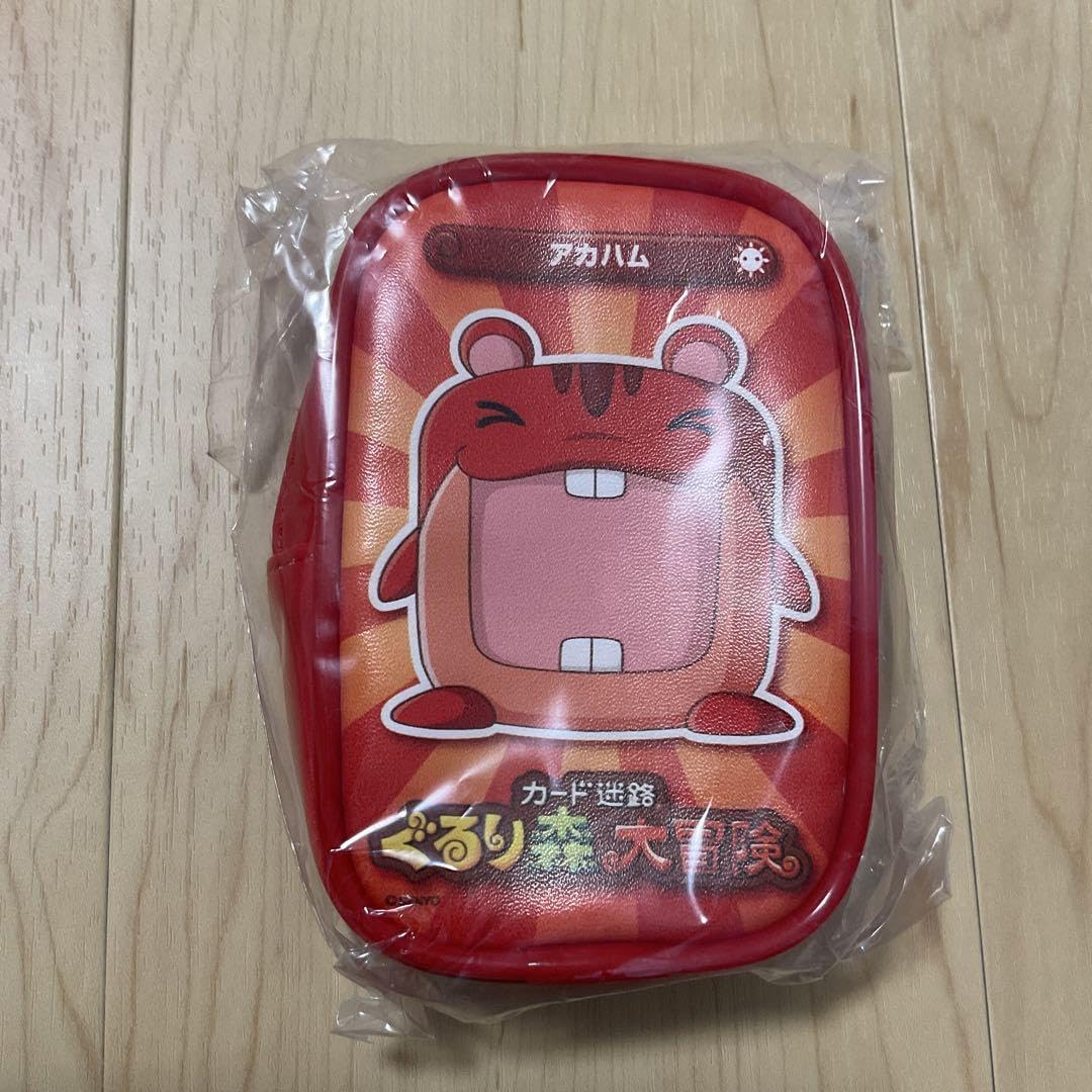 Amazon.co.jp: カード迷路 ぐるり森大冒険 ポーチ 緑 赤 カード : おもちゃ