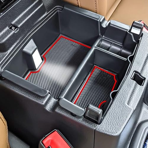 Miniatura 9 de TACOBRO Organizador de consola central compatible con accesorios Jeep Wrangler JL y JLU 2018 2019-2024 2025 2026, Gladiator JT Truck 2020 2021 2022