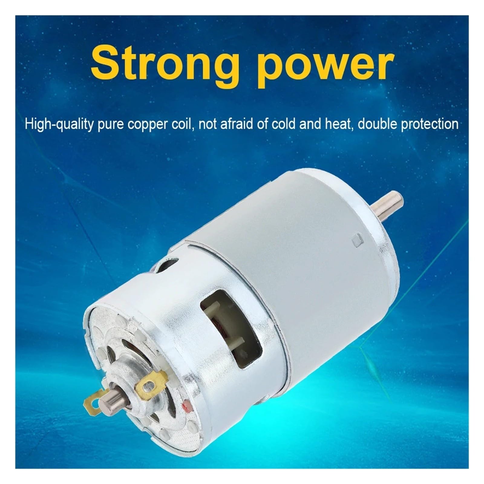 Motor DC 12V/24V 3000-12000RPM Par Grande De Alta Velocidad