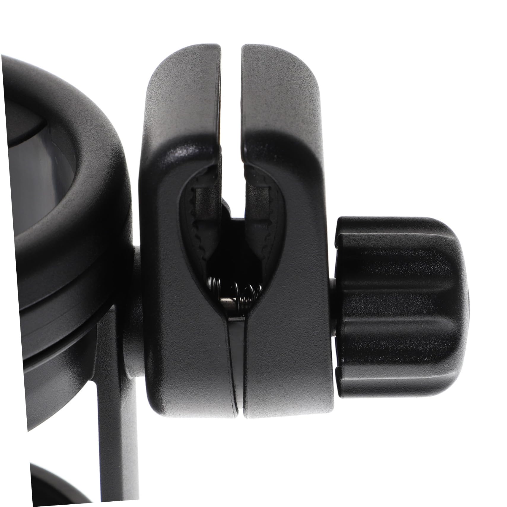 Portabiberon Passeggino Nero Supporto Borraccia per Carrozzina e Bicicletta Porta Bevande Stabile Antiscivolo per Bottiglie Latte Compatibile con Vari Tubolari