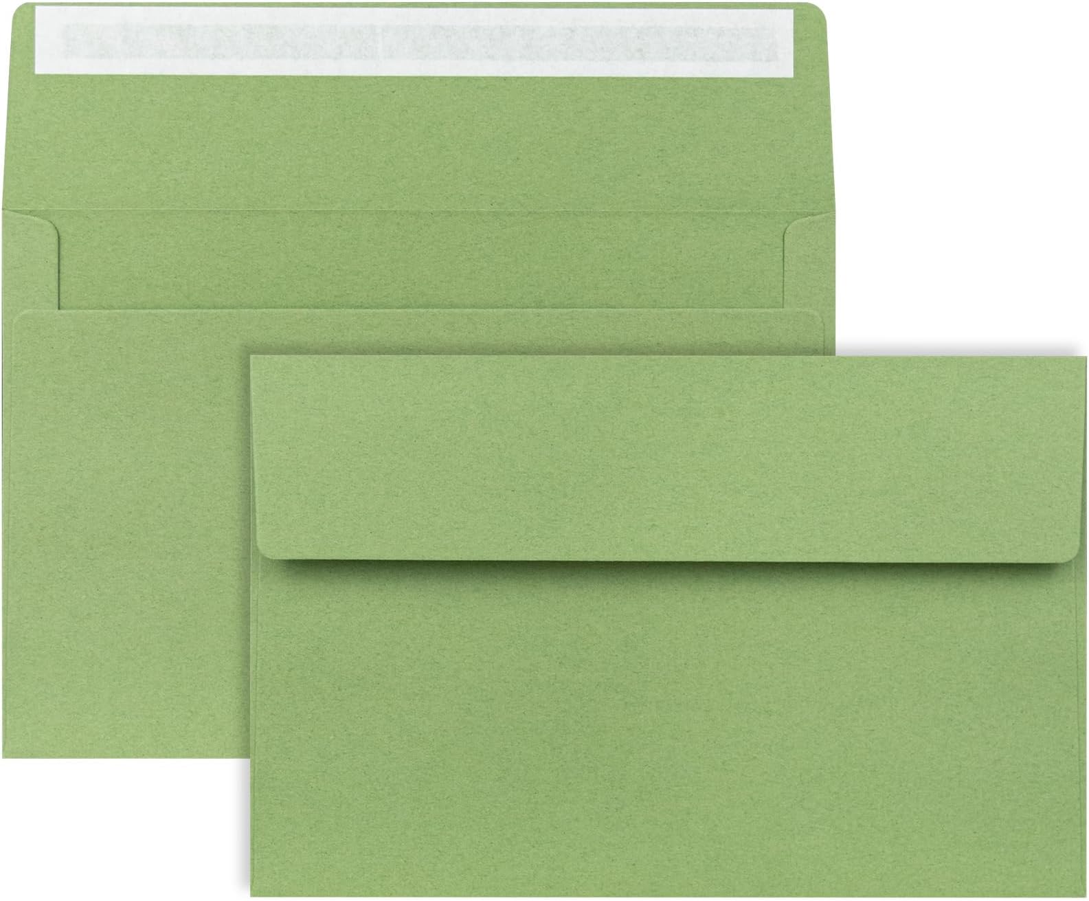 A9 Envelopes Sage Green 5.75x8.75 Invitation Envelopes