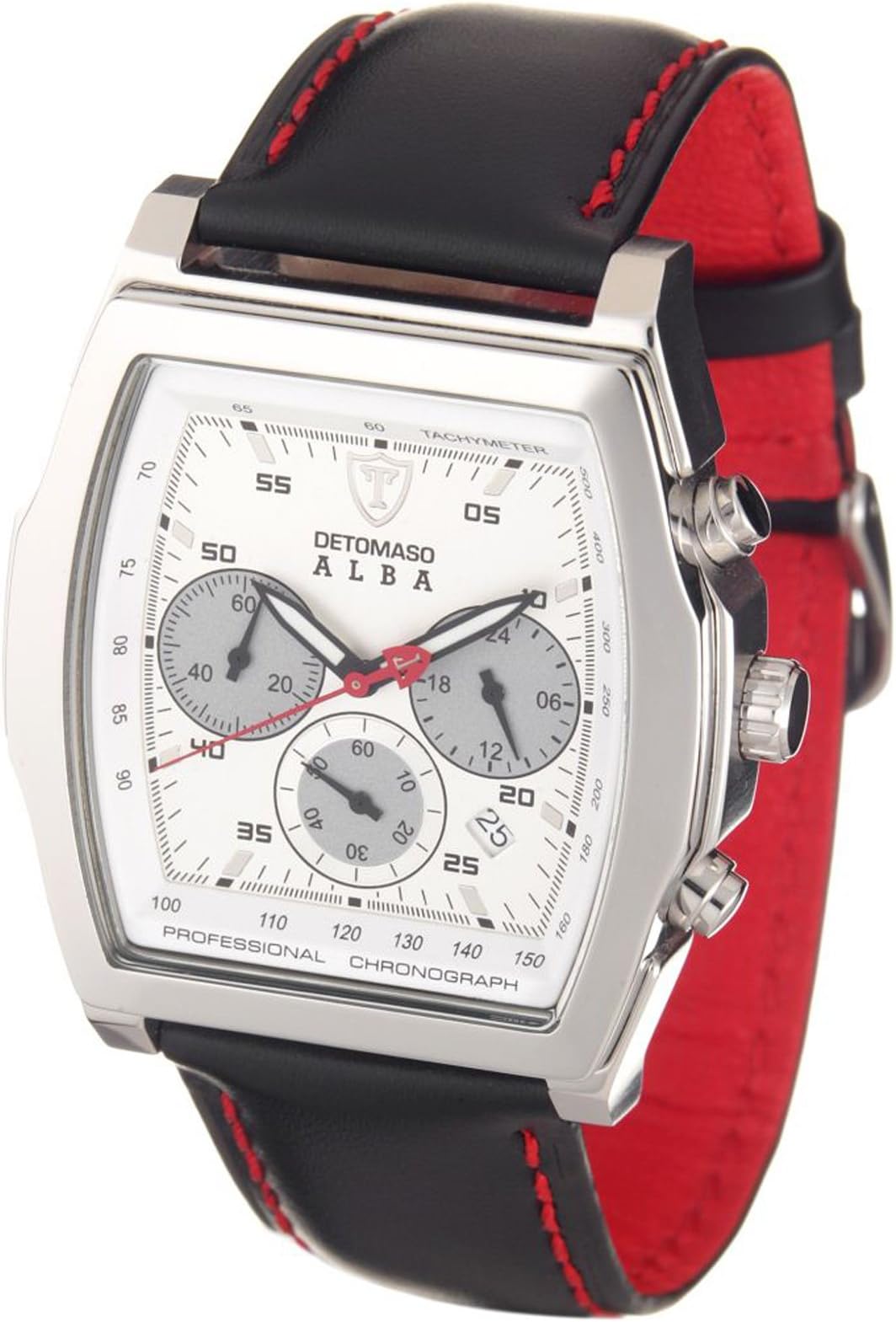 Detomaso Gents Watch Alba Chronograph Silver/Silver Dt1011-B