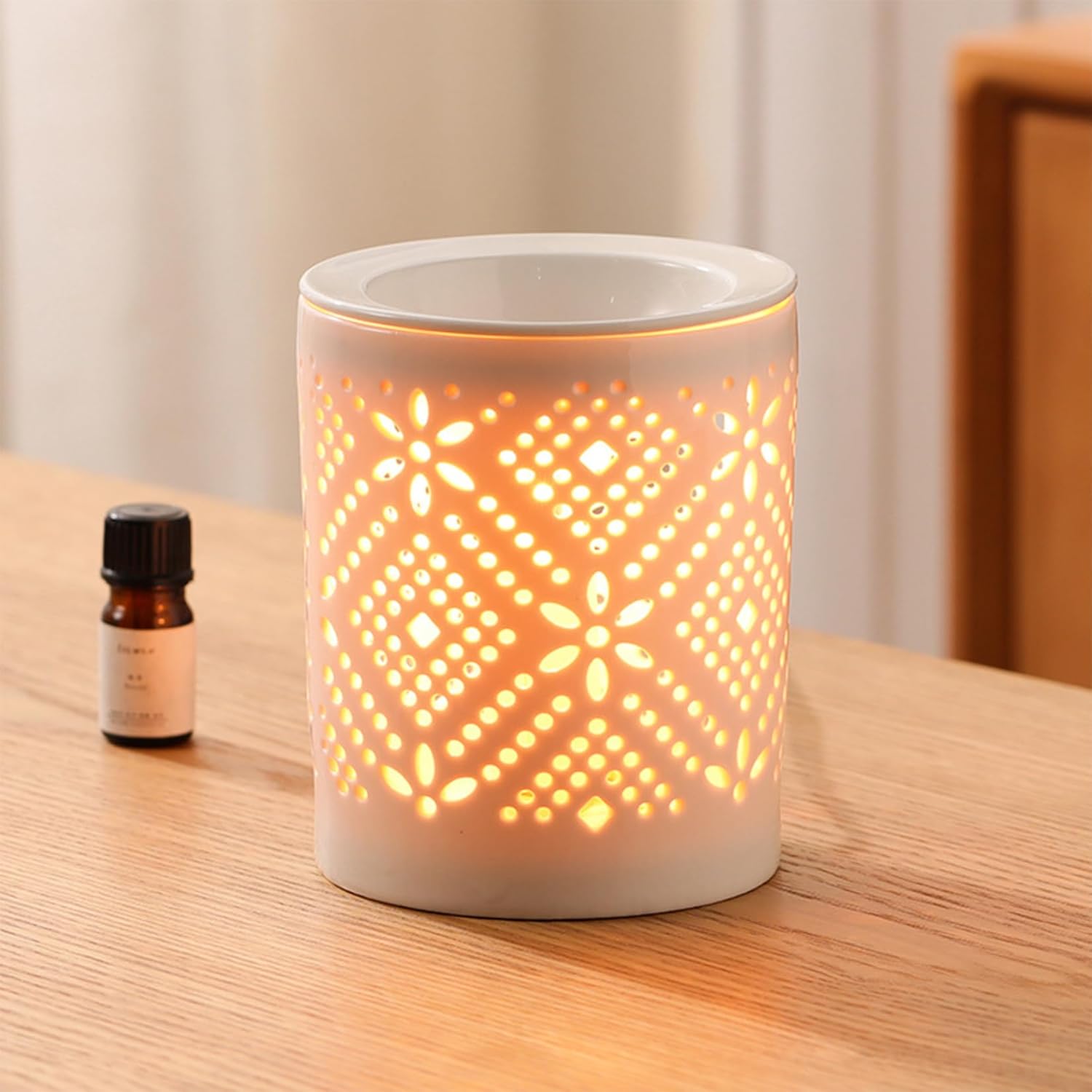 Ceramic Electric Wax Melt Warmer Candle Waxing Warmer