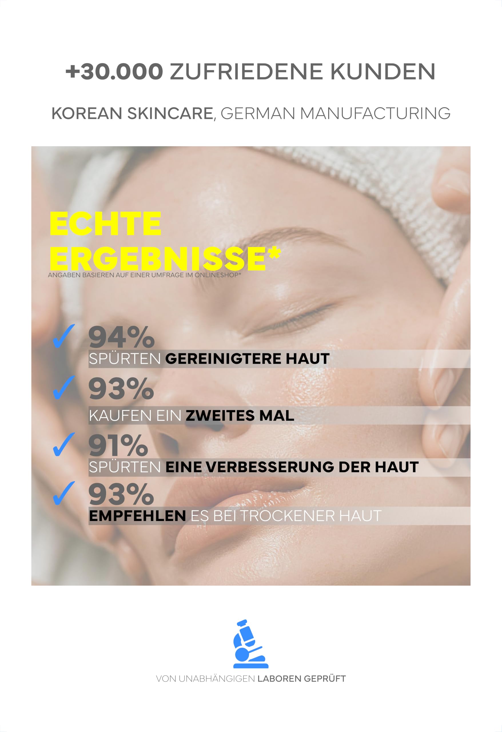 Peptide Serum Gesicht: Kollagen Serum + Hyaluron (Hyaluronic Acid), Niacinamid & 7 Peptiden (+Kollagen Typ 1 2 3; ohne GHK-Cu); Bei Falten & feinen Linien; Korean Skincare +5% hochdosierte Aminosäuren