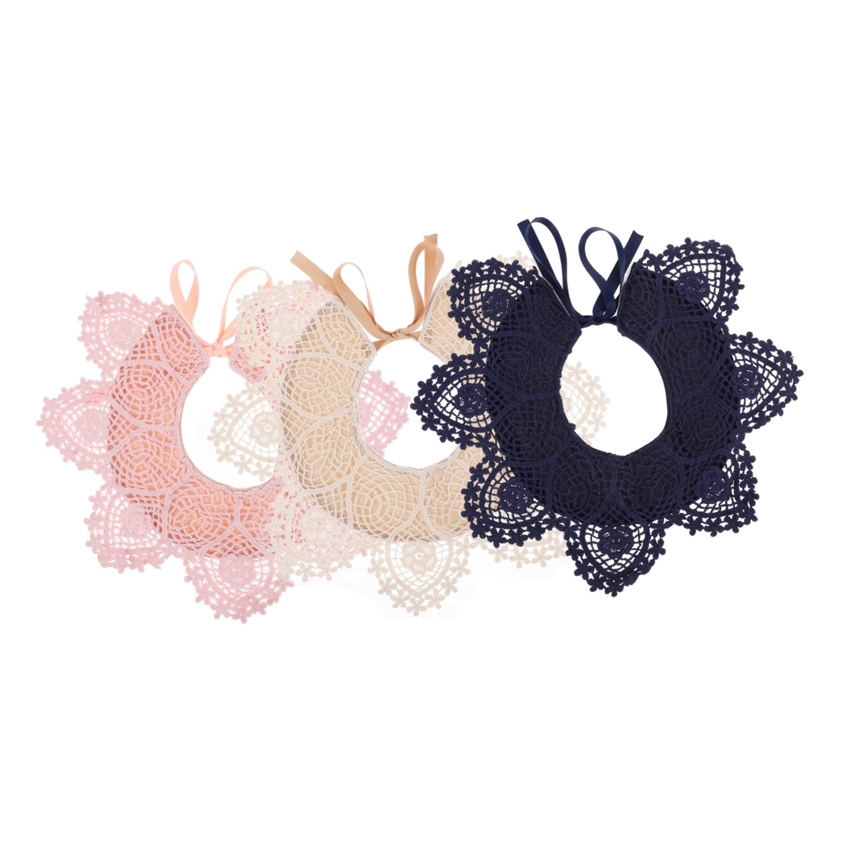 3 Baberos Bandana de Algodón para Ñiño Niña, Absorbentes y Transpirables