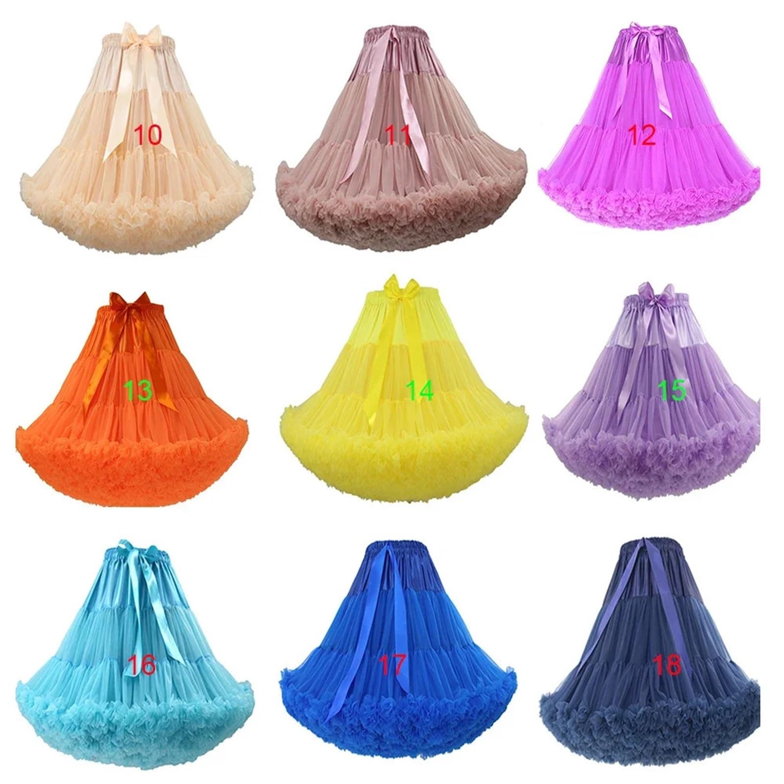 Jupon de dessous Jupe tutu bouffante for femme, jupon de robe bal, jupe danse ballet princesse moelleuse