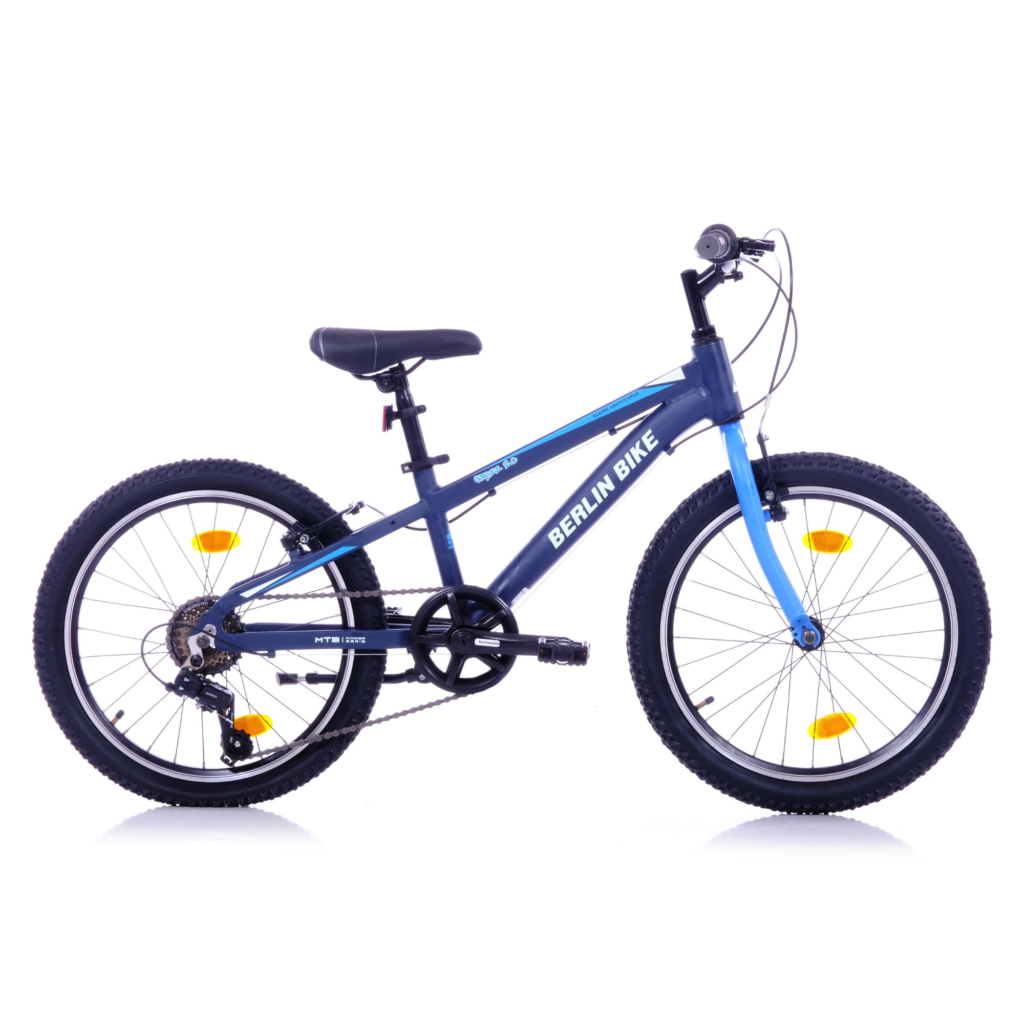 Grizz 20 Zoll Mountainbike - Leichter Aluminiumrahmen - 7-Gang Shimano