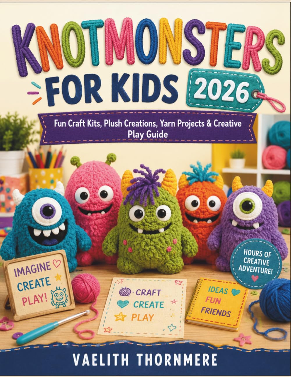 KNOTMONSTERS FOR KIDS 2026: Fun Craft Kits, Plush Creations, Yarn Projects & Creative Play Guide