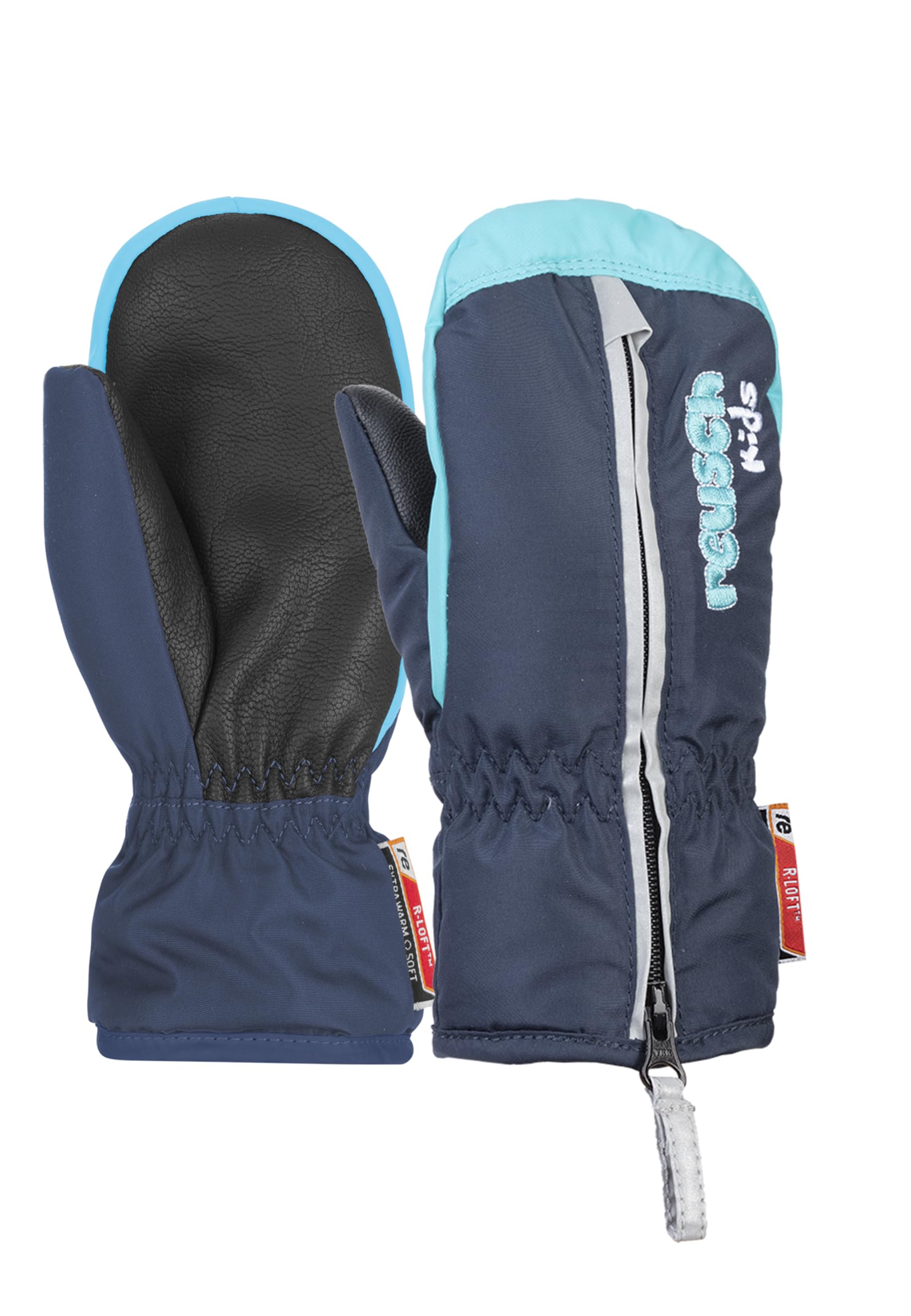 Reusch Ben Mitten Warm, Windproof and Breathable Winter Gloves Mittens Children Babies Toddlers Girls Boys for Everyday Sledging Snow