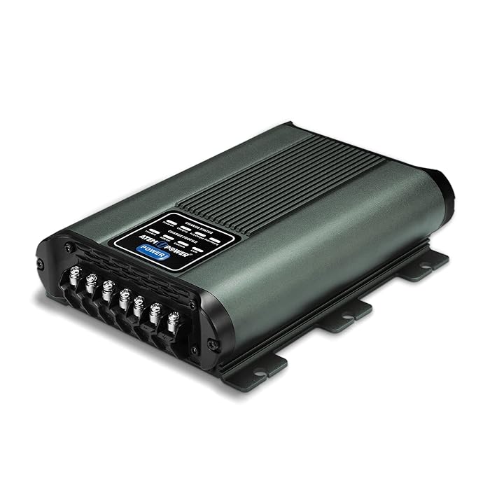 Buy ATEM POWER 12V 40A DC to DC Battery Charger with Solar Input MPPT