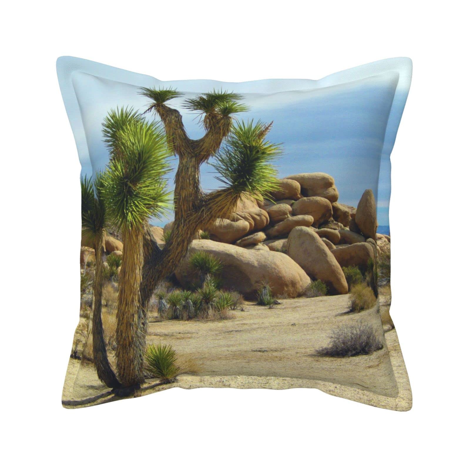 Housses de coussin imprimé arbre en similicuir pour réchauffer l'ambiance du salon