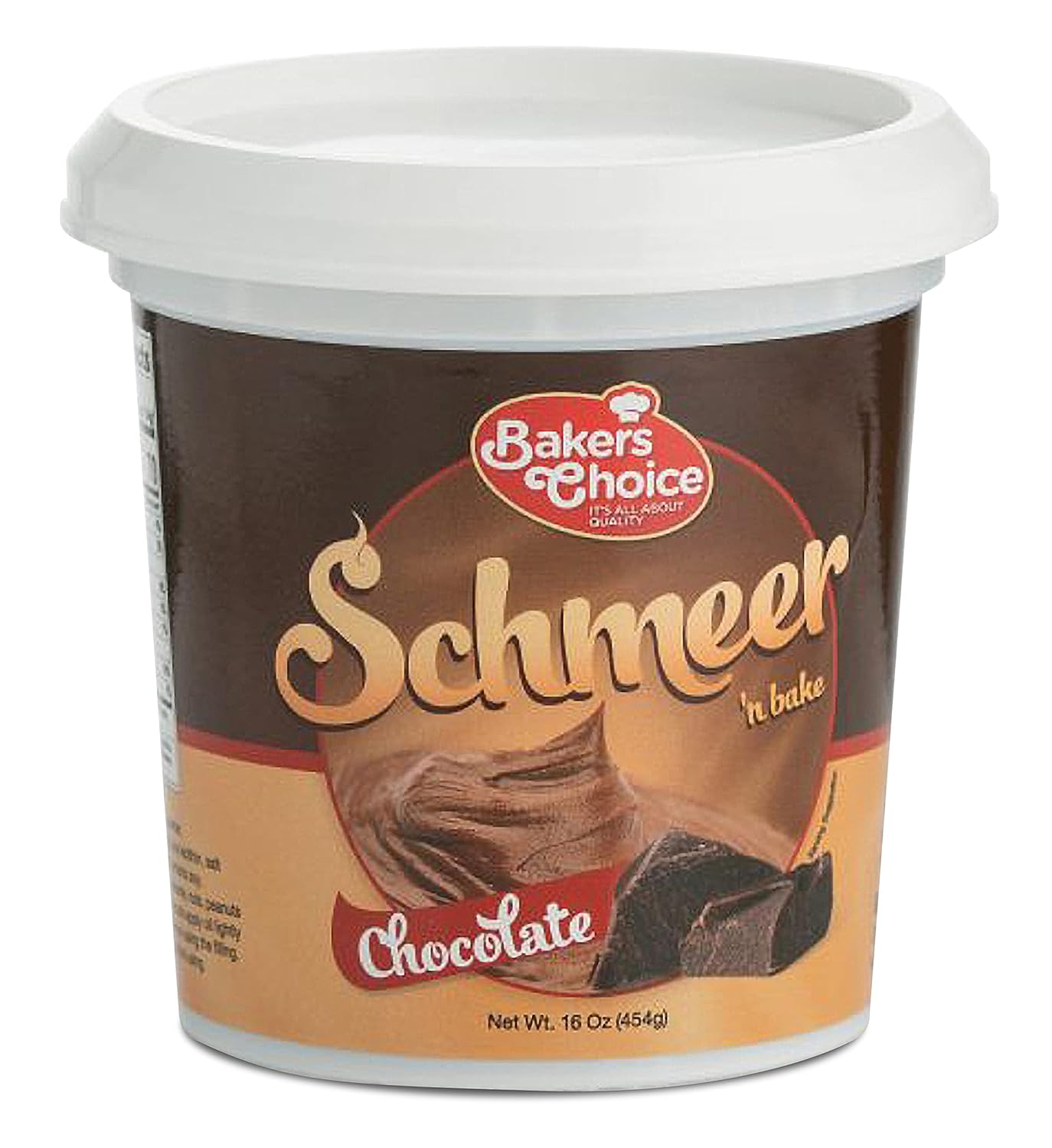 Premium Chocolate Spread 16 oz. Rich & Creamy Pastry Filling, Breakfast Syrups