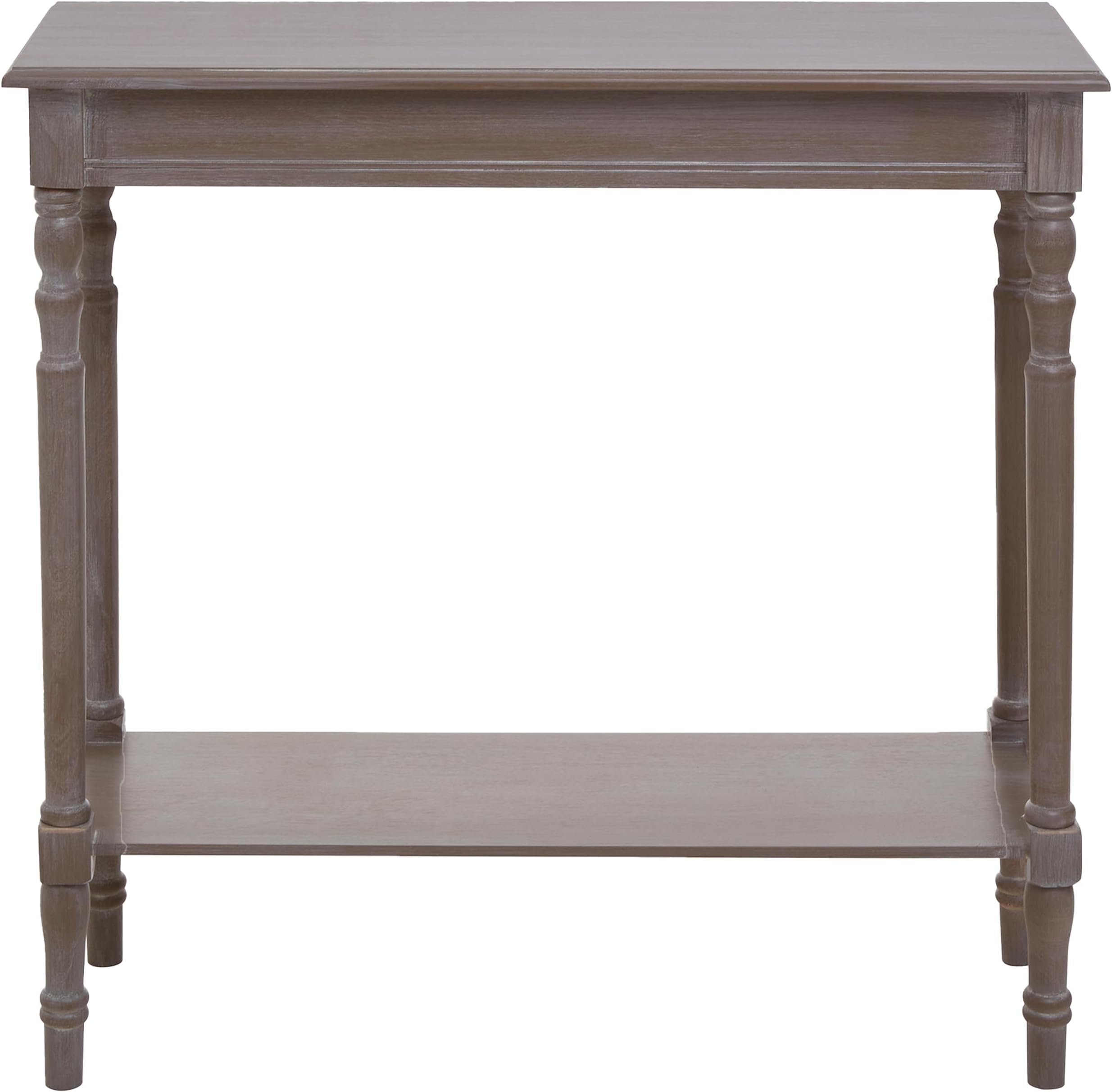 Premier Housewares Grey Wall Mounted Table Console Table Narrow 2-drawer Console Table Console Tables For Hallway Slim Dimensions H30 x W80 x D80 cm