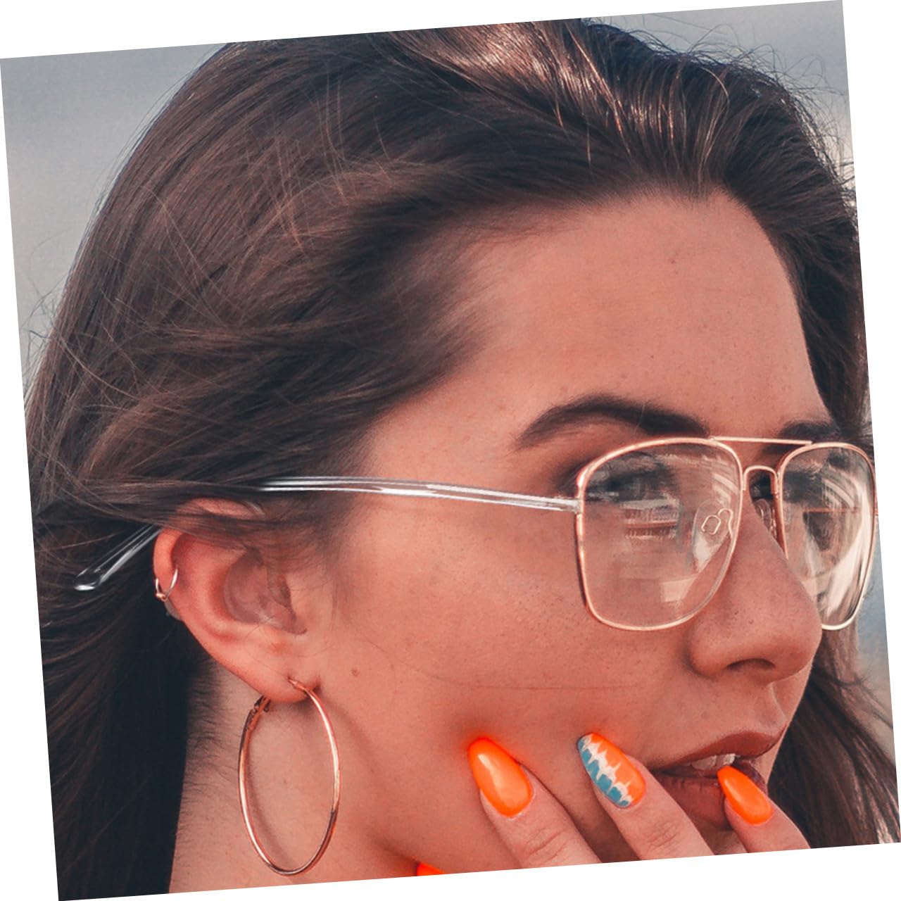 ABOOFAN 10ensembles Branches De Lunettes De Remplacement Antiallergiques De Jambes Métal Transparent pour Lunettes De Soleil Vue Kit De Réparation pour Accessoires