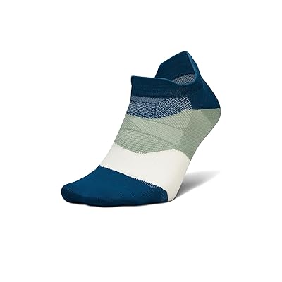 Feetures Elite Ultra Light Tab Quarter Length Socks Shoes Midnight Woods