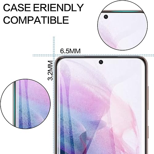 Miniatura 4 de Paquete de 2 Protector de pantalla de privacidad para Galaxy S21 Plus protector de pantalla de TPU con cobertura completa antiespía compatible con