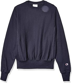 mens Reverse Weave Crew