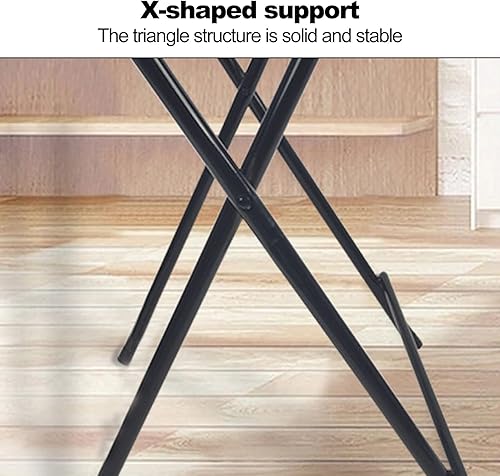 Miniatura 8 de YOXIER Escritorio plegable, escritorio de oficina en casa, mesa de comedor pequeña portátil para el hogar, escritorio portátil multifunción para