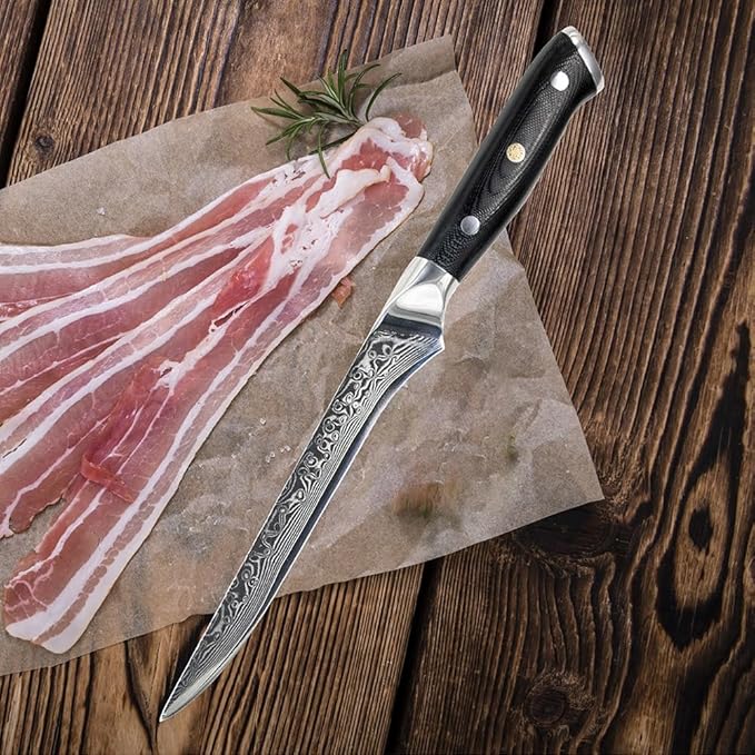 Set Cuchillos Cocina 6 Piezas Acero Aleación Forjado miniatura 2