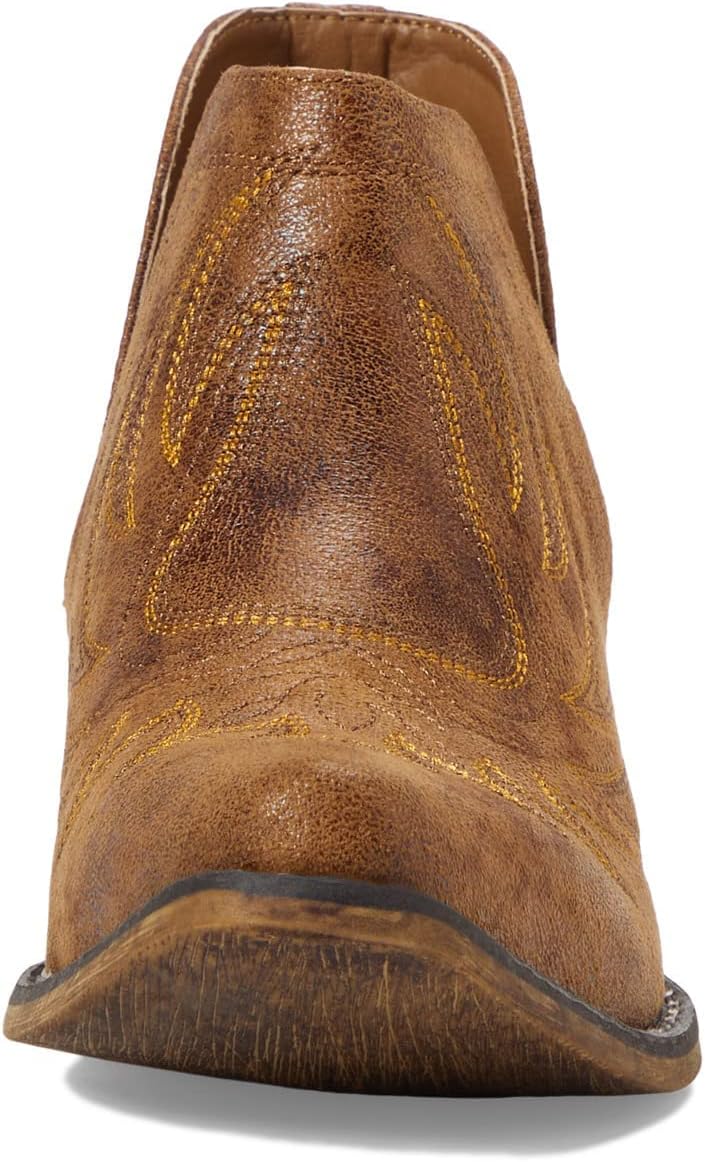 ROPER® Ava Women Boots for Leisure and Adventure – Faux Leather Upper – Man-made Lining – Stacked Heel Tan 1 9 M