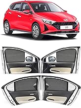 Autofact Car Sunshades for Hyundai i20 2020-2026, UV Protection, Useful Car Accessories, Custom fit Sun Shades for Side Windows, Set of 4