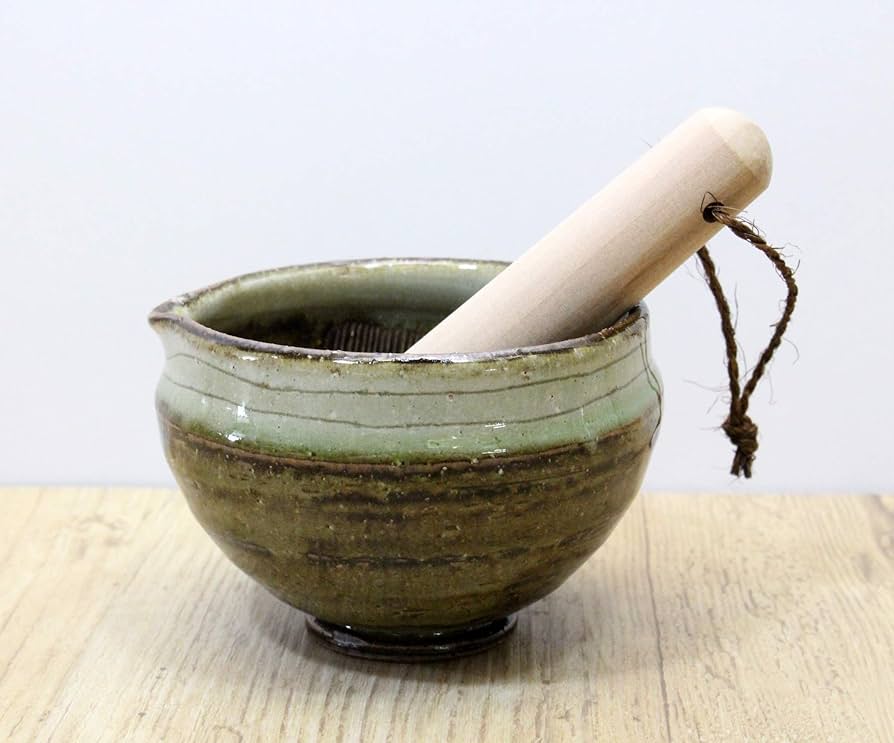 Amazon.co.jp: クラフトマンハウス 小丸線彫り 胡麻すり鉢 K3423