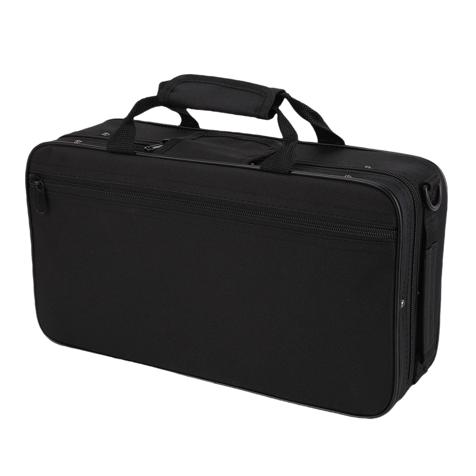 Sotrage Borsa con Tracolla Custodia Morbida per Clarinetto in Tessuto Oxford Ispessito LADE Custodie per Clarinetto Imbottite in Schiuma Nera per Si Bemolle