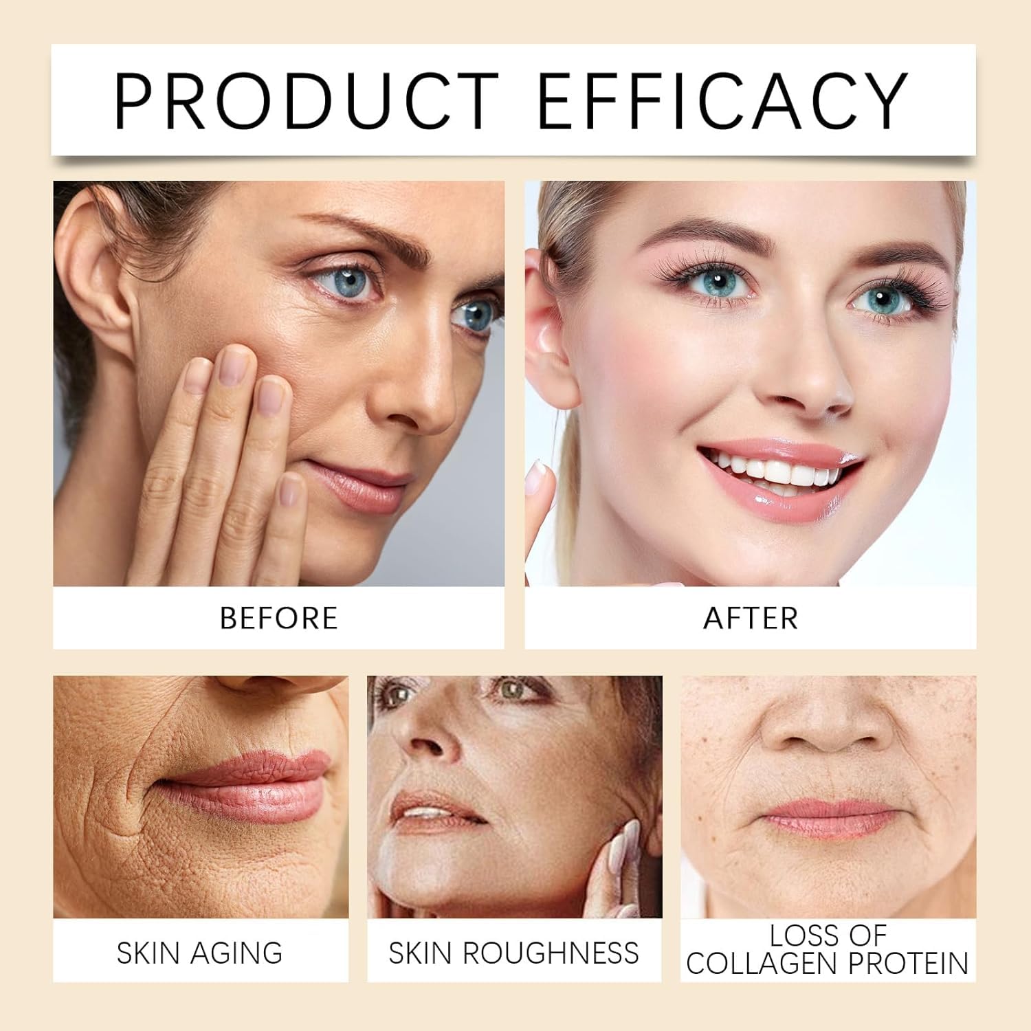 Bee Venom Wrinkle Removal Cream, Anti-Aging, Restore and Enhance Skin Elasticity, Natural and Non-Irritating, Suitable for Sensitive, Dry, Oily Skin - Image 3