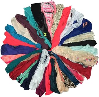 Variety of Womens Underwear Pack T-Back Thong Bikini Hipster Briefs Cotton Lace Panties