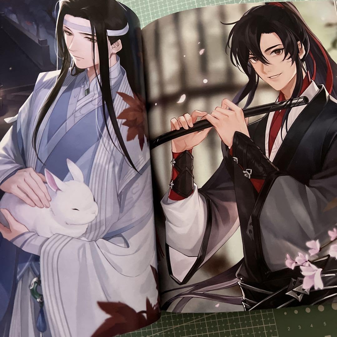 Amazon.co.jp: 陳情令 魔道祖師 魏無羨 藍忘機 写真集64ページ カード