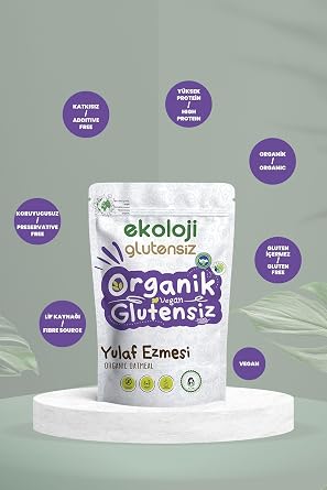 Ekoloji Market Organik Glutensiz Yulaf Ezmesi 300 gr
