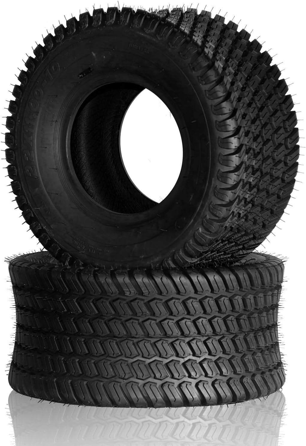 MOTORHOT 22x11-10 Lawn Mower Turf Tires (Set of 2) 4PR