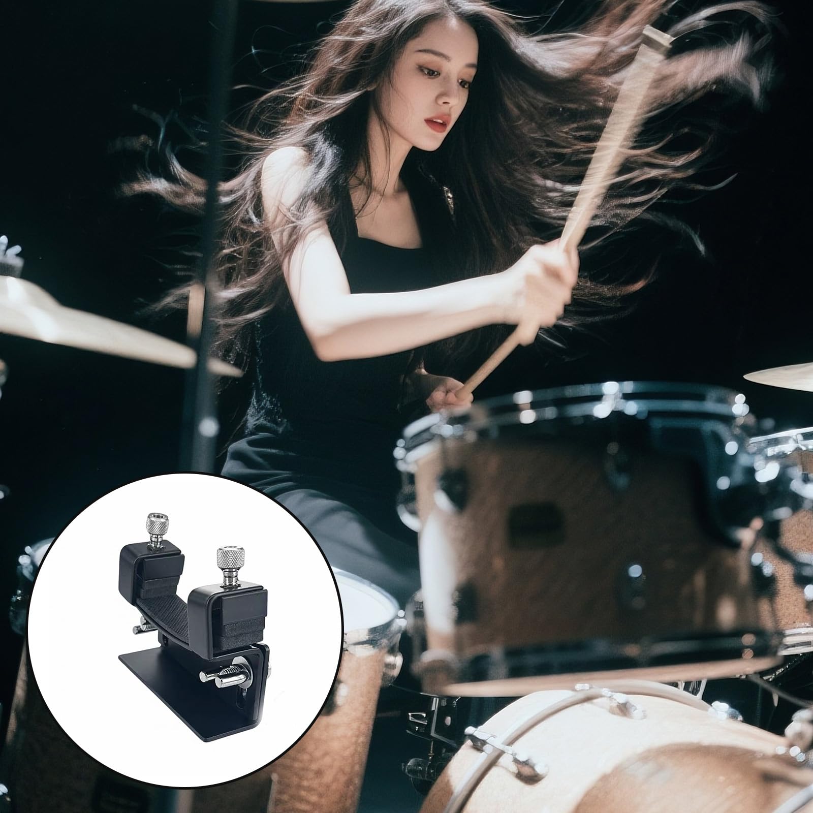 Élévateur de grosse caisse en fer robuste pour des qualités sonores améliorées et un jeu confortable dans les configurations Élévateur de basse en métal