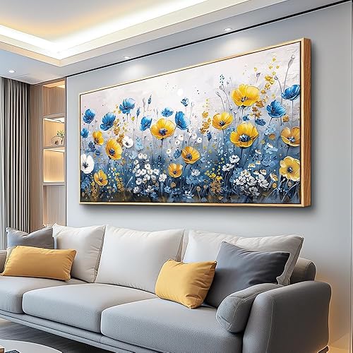 Miniatura 13 de QIYILEXWART Arte de Lienzo para Pared de Sala de Estar Decoración de Pared para Dormitorio Oficina Decoración de Pared Pintura de Paisaje de Cabaña