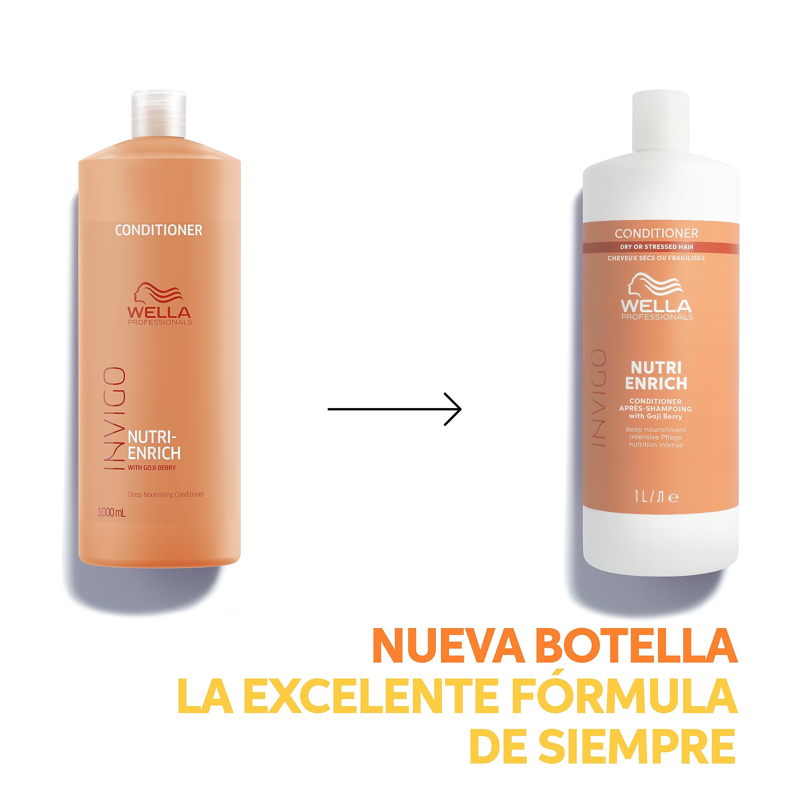Wella Professionals Invigo Nutri-Enrich Línea de Cuidado Capilar, Nutrición e Hidratación Profunda al instante, Cabello Seco y Dañado