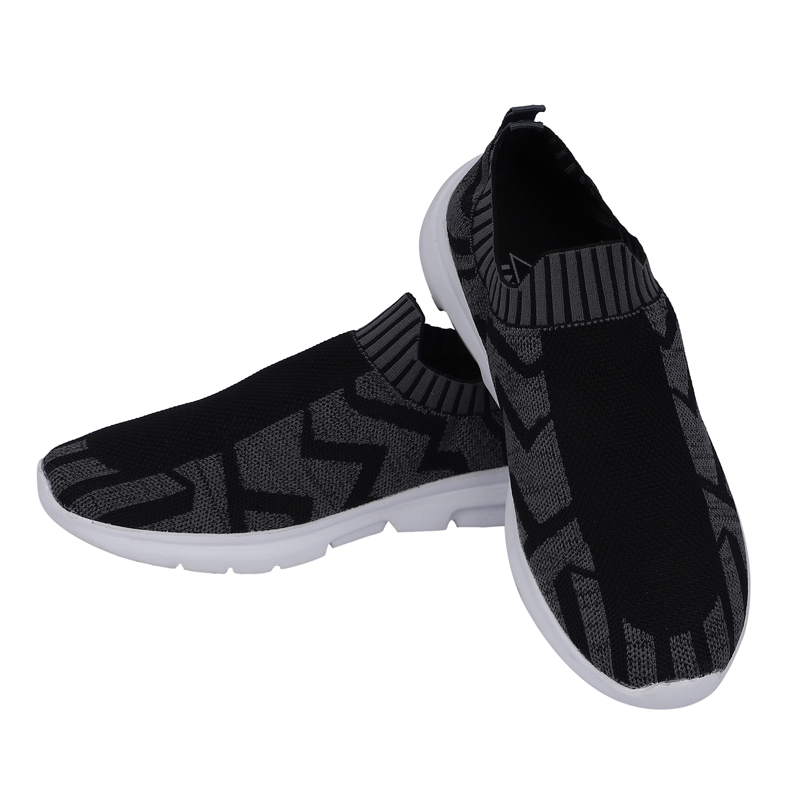 TPENT Comfortable Casual and Sports Slip-on Shoes for Men (AR-125,Black-Darkgrey,9) (B0BDF8H6VG) Amazon Price History, Amazon Price Tracker