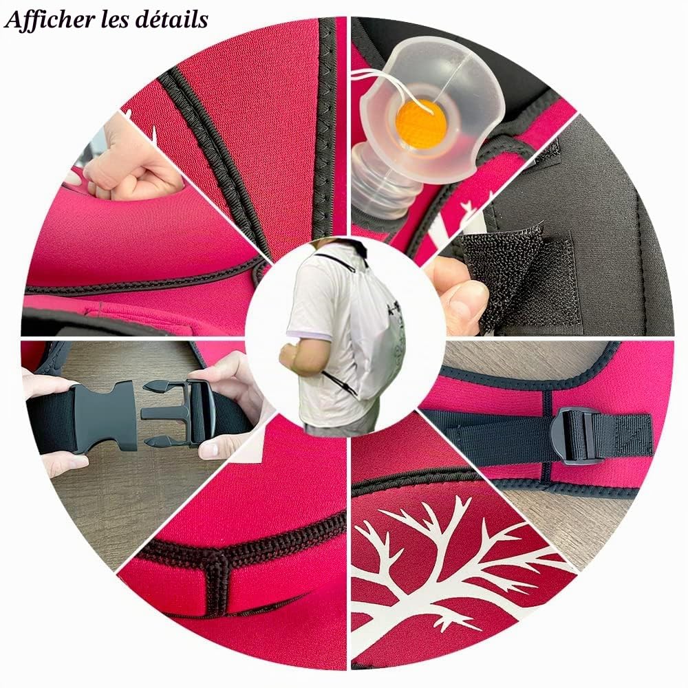 Gilet d'entraînement anti-étouffement pour les premiers secours Heimlik - Accessoire pédagogique pour infirmière, étudiant