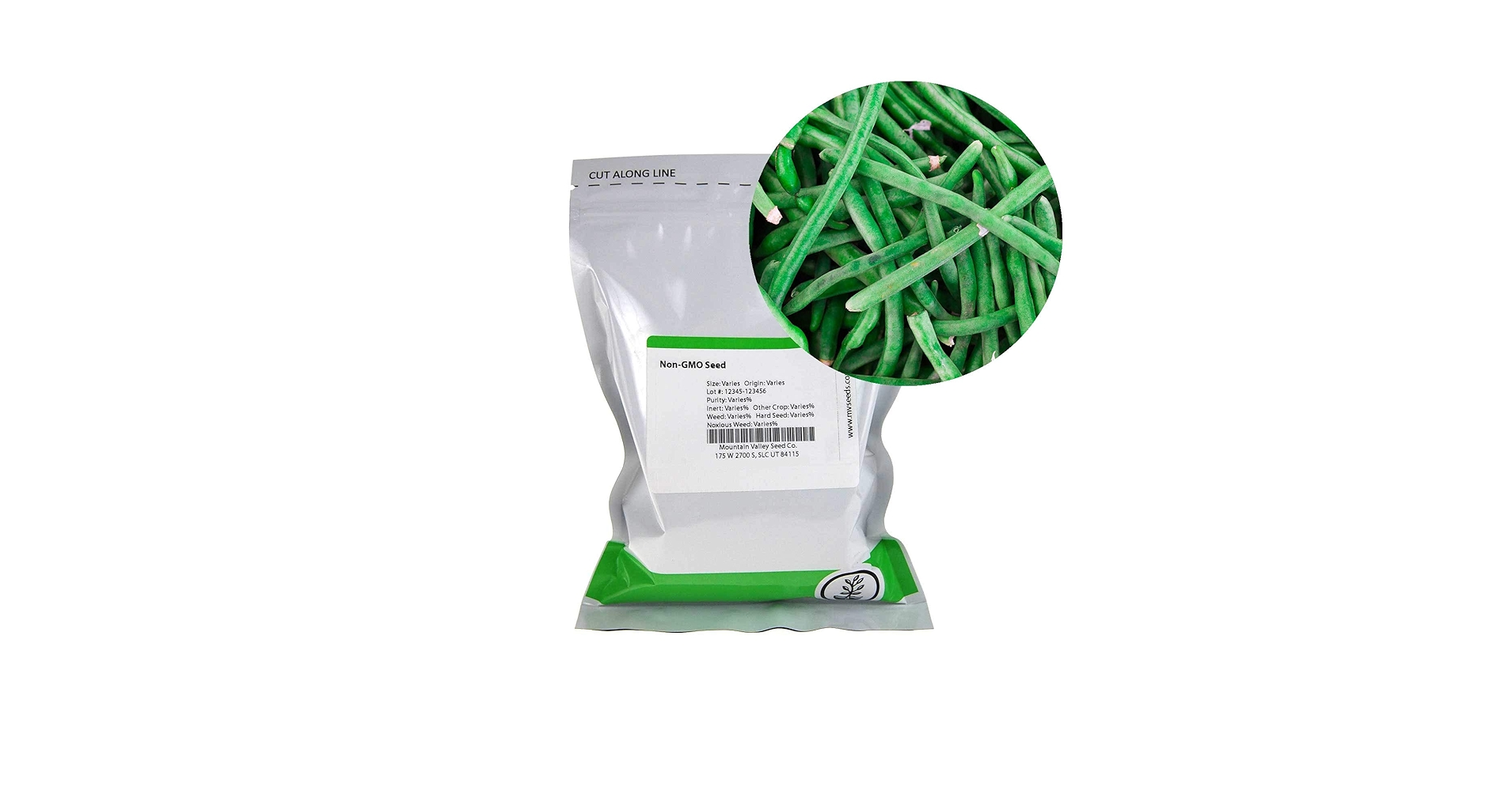 Amazon.com : Jade Bush Bean Seed (Treated) - 1 Lb - Non-GMO