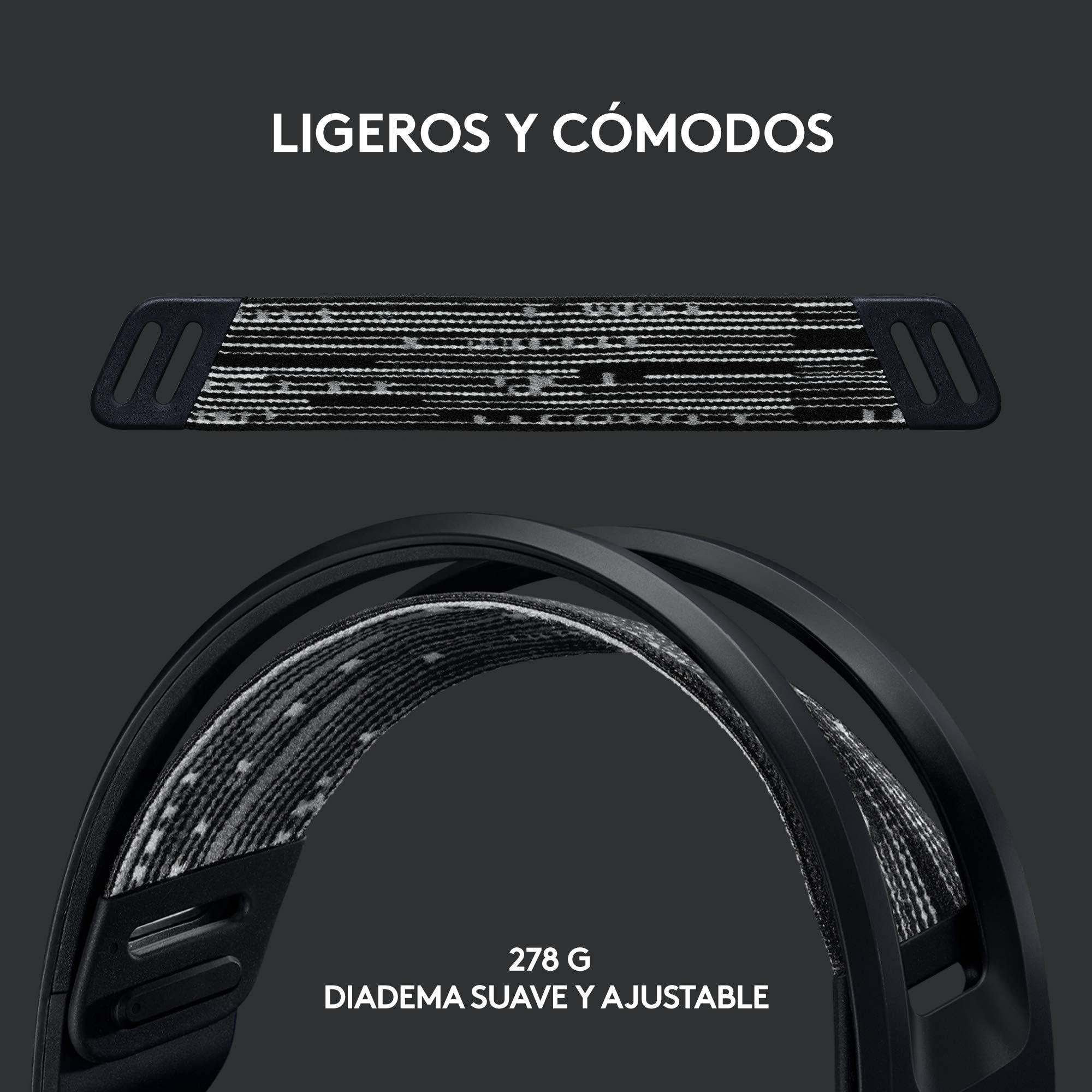 Logitech Lightspeed Ratón Gaming Inalámbrico + Auriculares con Micrófono Inalámbricos