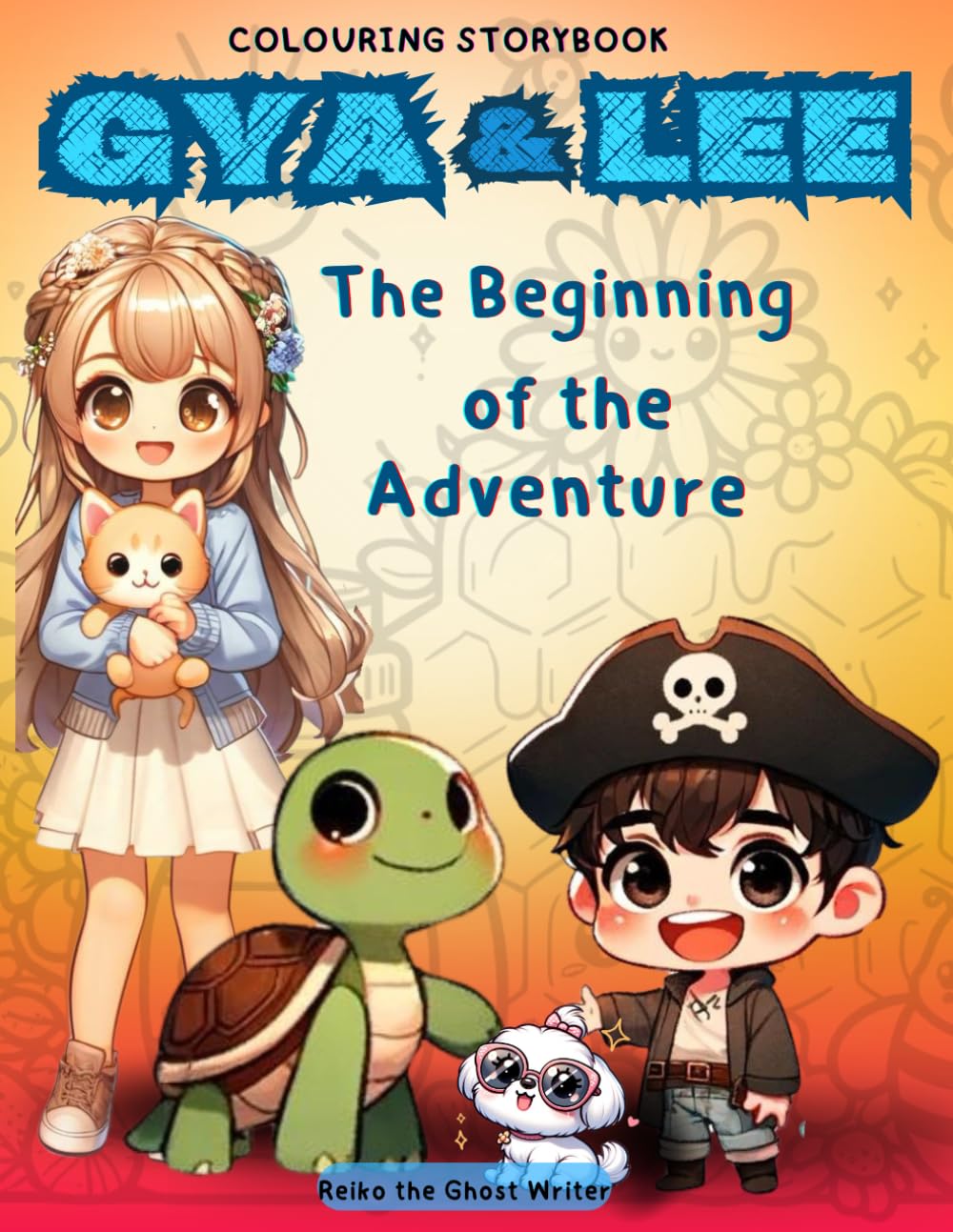 Gya & Lee: The Beginning of the Adventure – Colouring StoryBook