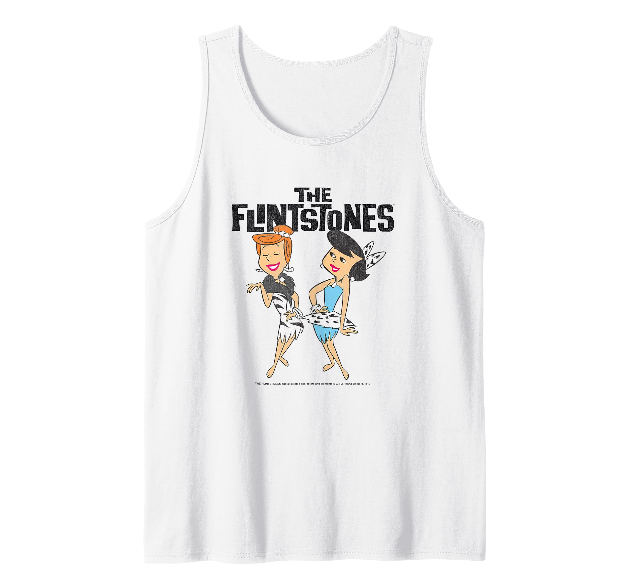 The Flintstones Wilma Flintstone Betty Rubble Fashionable Tank Top