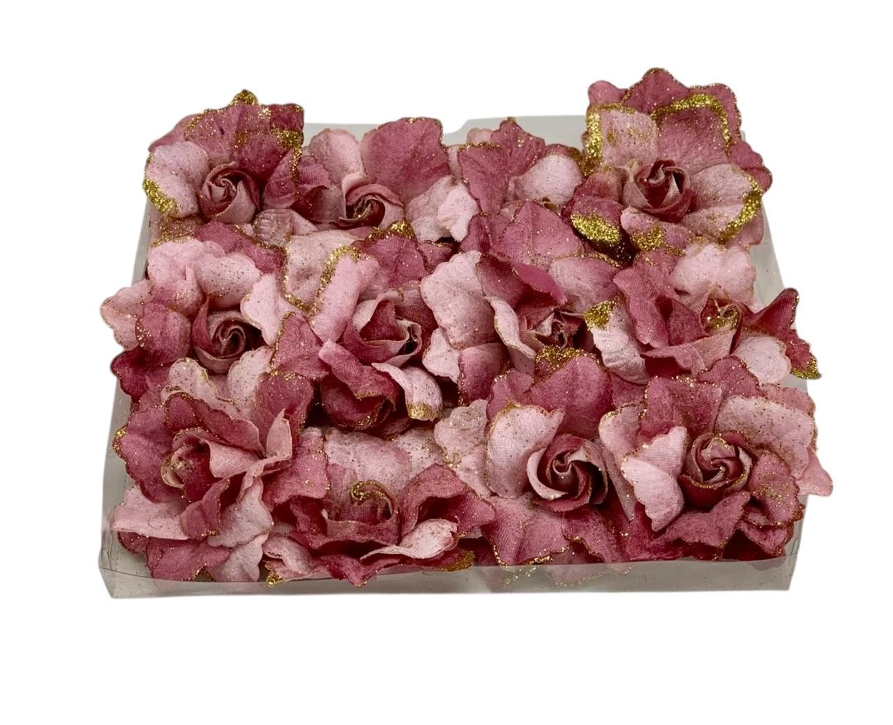 Rose Flowers | (Pack of 12 pcs) | Elevate Your Wedding, Party, Anniversary, or Festive décor with These Charming Rose Flowers | (Blush)-image-42