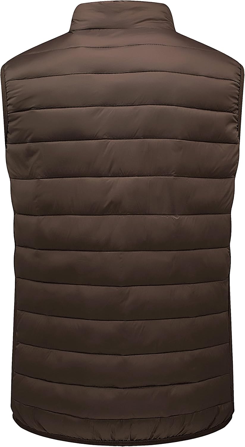 Alpine Swiss Clark Mens Puffer Vest Down Alternative Water Resistant Packable Outerwear Zip Up Pockets Warm Versatile Layer - Image 4