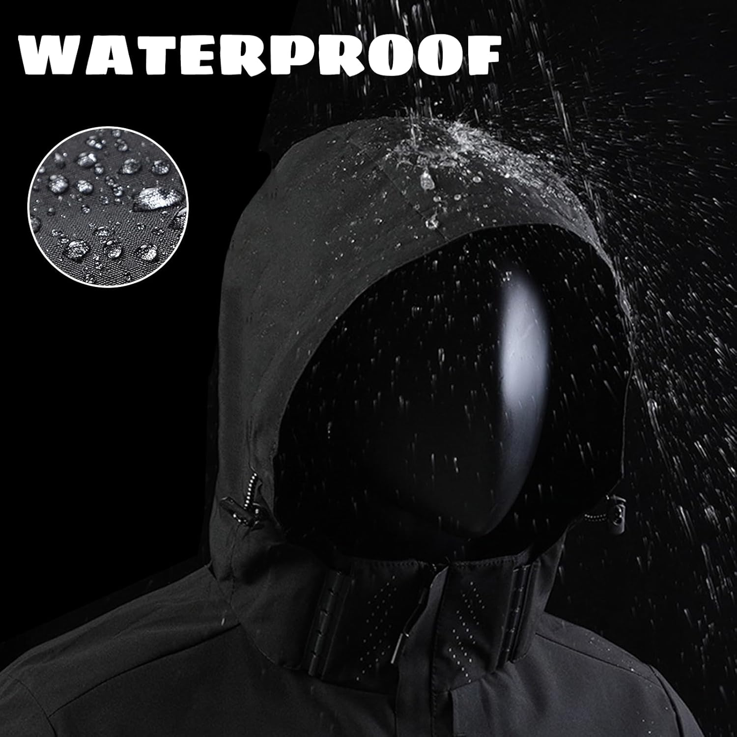 Custom Mens Windbreaker Jacket Lightweight Outdoor Breathable Waterproof Rain Coat with Hood Add Your Logo - Image 6