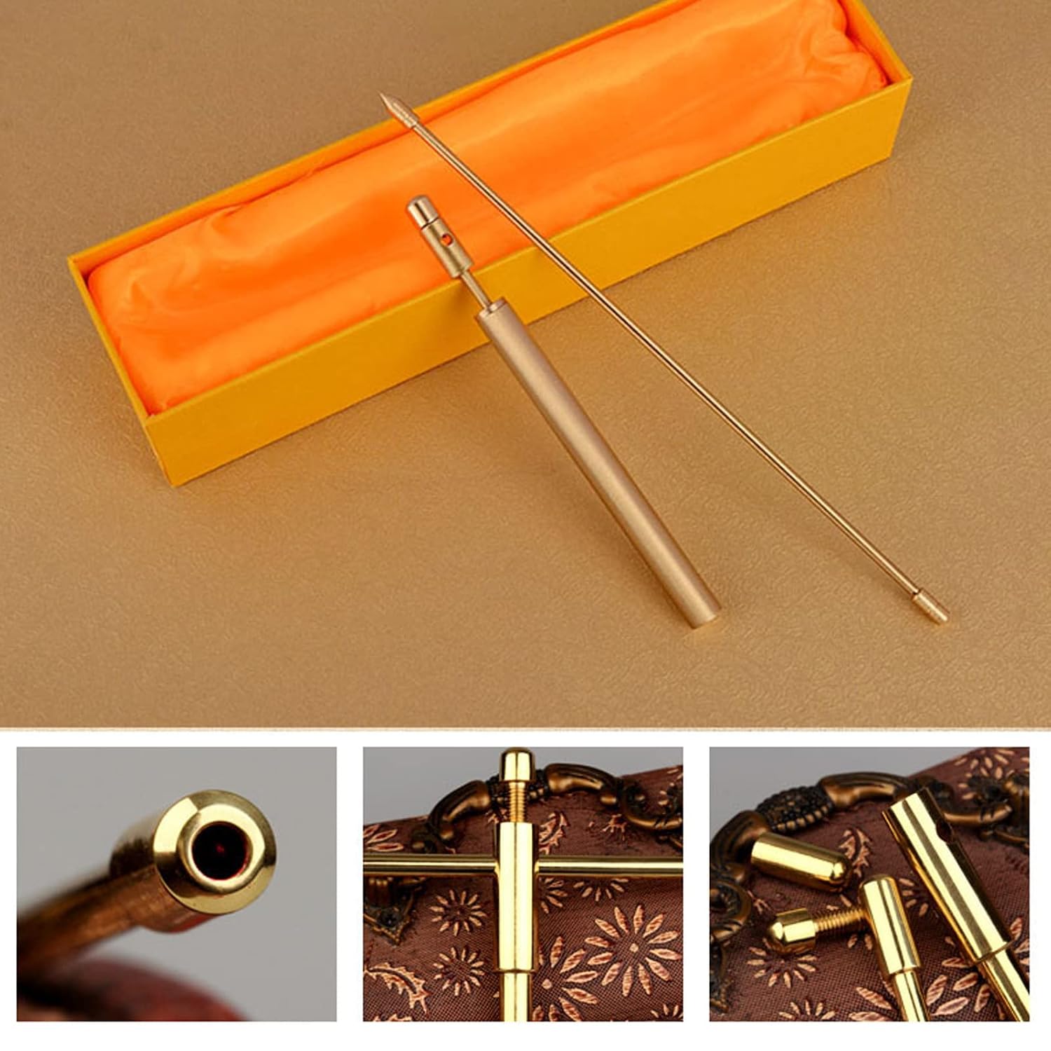 Spirit Hunter Dowsing Copper Rods - 2Pcs Divining Rods Tool 99.9% Copper Ghost Hunting Equipment for Water Divining,Finding Items,Paranormal