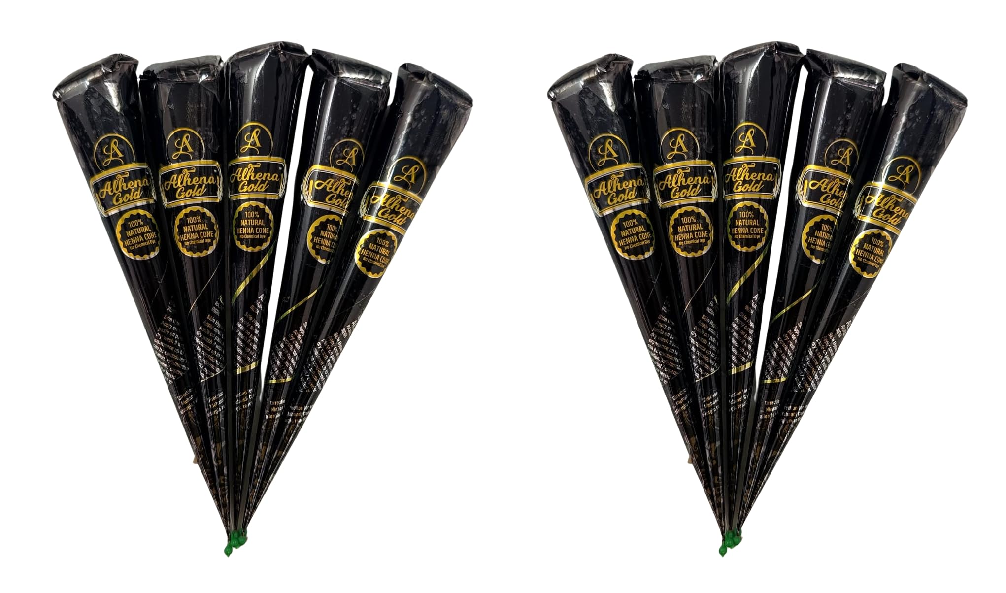 Natural Henna Mehendi Cone, Black, Cream Form, for Hand Designing and Wedding, 12 Pieces-picture-10