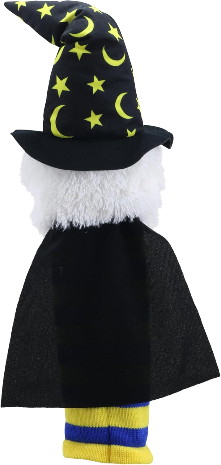 The Puppet Company - Wizard - Fun Knitted Character Sock Puppet - PC007021