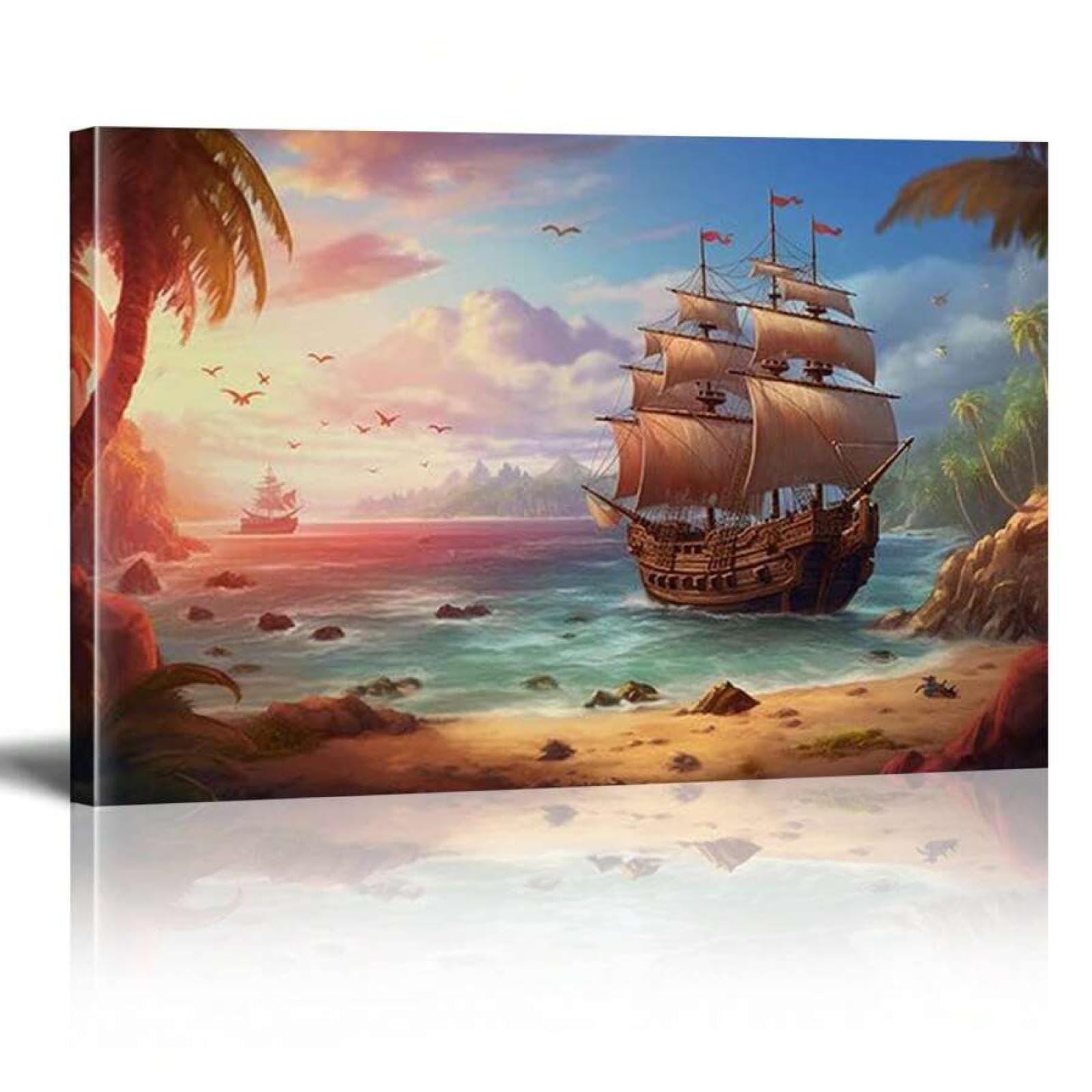 Voilier majestueux tableau artistique de l'exploration - 8