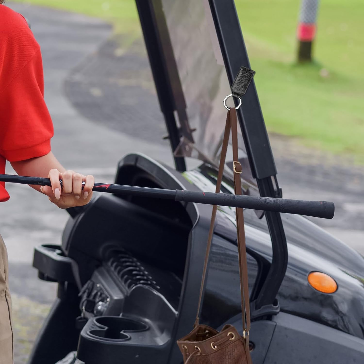 Magnetic Heavy Duty Handbag Holder - Magnetic Handbag Clip - Heavy Duty Magnetic Keychain - Ladies Fashion Bag Accessories (Black) - Image 7