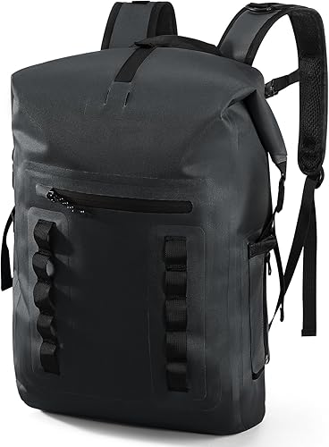 Haimont Mochila seca impermeable 30L TPU ligera Roll Top Dry Bag para hombres mujeres, playa, kayak, viajes, senderismo